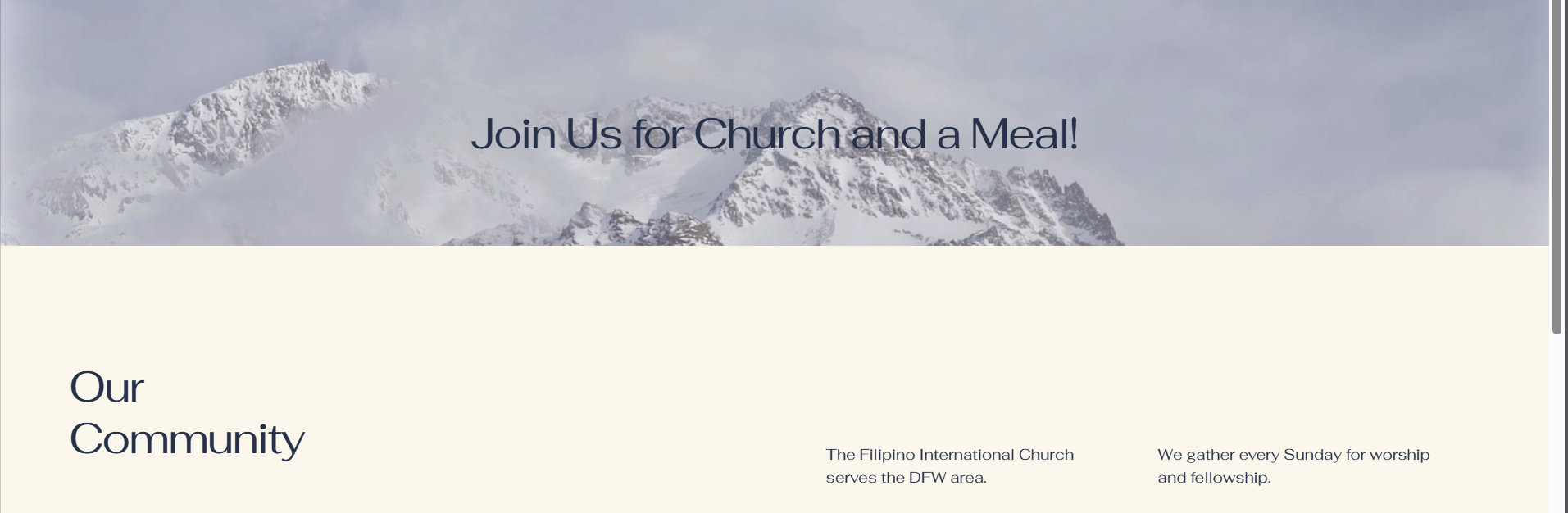 Filipino Community Gathering & Fellowship